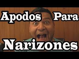 Apodos para Narizones